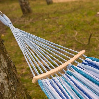 4. Luxe XXL 2-person garden hammock 250x150 cm blue 1021201