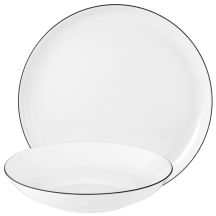 Seltmann Weiden Lido Round Porcelain White 12 pcs.