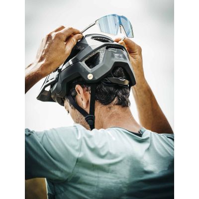 7. Julbo Forest Evo Green/Black/Beige Bicycle Helmet