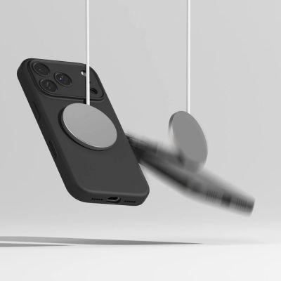 8. Ringke Silicone Magnetic MagSafe Case for iPhone 17 Pro Max - Black