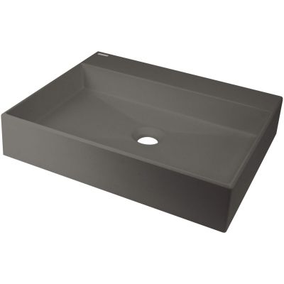 Granite countertop washbasin with tap space - 500x400 mm