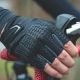 6. Rockbros S169BGR L cycling gloves with gel inserts - gray