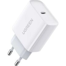 Ugreen USB Power Delivery 3.0 Quick Charge 4.0+ 20W 3A Wall Charger (White)