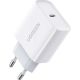 Ugreen USB Power Delivery 3.0 Quick Charge 4.0+ 20W 3A Wall Charger (White)