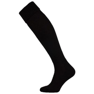 Iskierka black polypropylene soccer socks