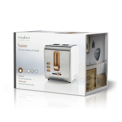 5. Nedis KABT510EWT Toaster White