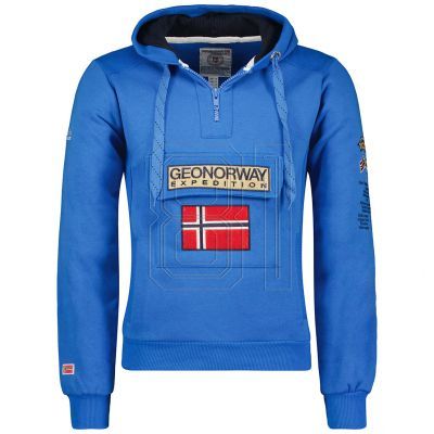 Geographical Norway Gymclass EO DB 100 M sweatshirt WU6582H/GNO-Royal Blue
