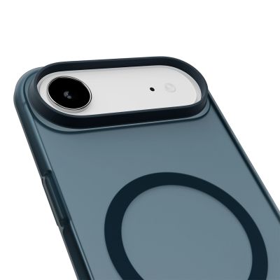 5. Puro Daylight Magsafe Compatible Silicone Case for iPhone 17 Air - Translucent Turquoise