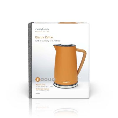 8. Nedis KAWK510EYW 1.7 L Electric Kettle, Orange