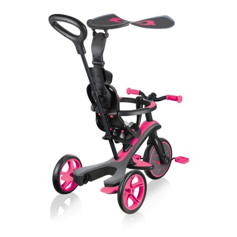 4. 4-in-1 bike Globber Explorer Trike Fuchsia 632-110-2 HS-TNK-000013809