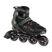 NILS EXTREME NA9157 ROLLER SKATES BLACK AND PURPLE SIZE 45
