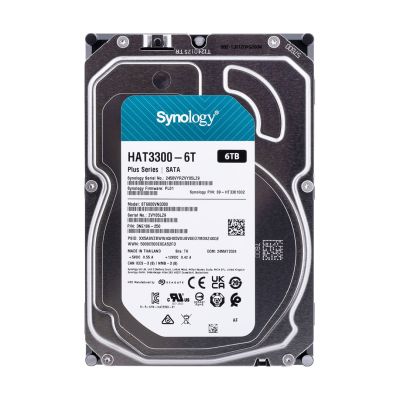 2. HDD 6TB 3.5" SATA III 5400RPM Synology HAT3300-6T