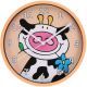 3. KIDS WALL CLOCK 22.5 CM COW