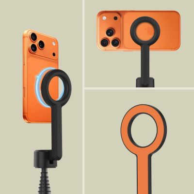 10. Tech-Protect L10S Bluetooth Selfie Stick Tripod - Black and Orange