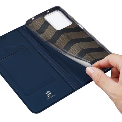 8. Dux Ducis Skin Pro Case for Xiaomi Redmi Note 12 Flip Card Wallet Stand Blue