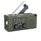 Solar radio, portable SOS emergency radio, 5000mAh power bank, flashlight, dynamo, Kruger&Matz