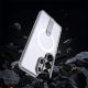 2. Hybrid Armor X Case for Samsung Galaxy S26 Ultra with Stand, Compatible with MagSafe - Transparent