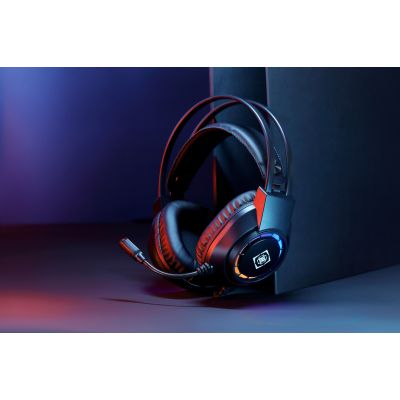 14. Deltaco Gaming GAM-168 Headphones/Headset Wired Headband USB Type-A Black