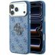 Guess 4G & Big Resin Logo Case for iPhone 17 Pro Max / 18 Pro Max - Light Blue