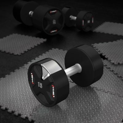5. HPC 15 KG POLYURETHANE Dumbbell CPU HMS
