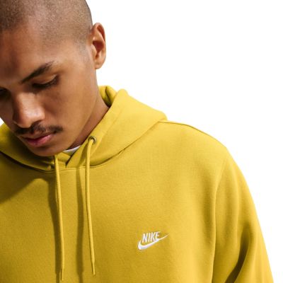 4. Nike Club BB men's sweatshirt yellow FN3859 389