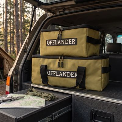 8. OFFLANDER CLOSED BAG WITH TRANSPARENT TOP PVC 14 L