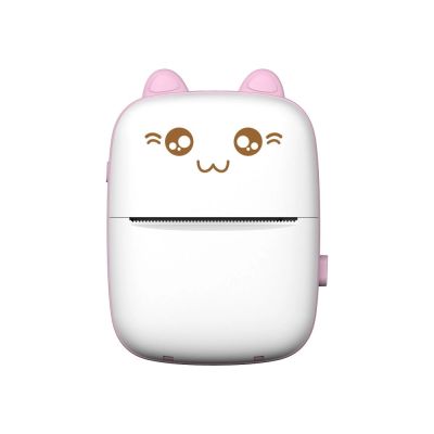 6. HURC9 Bluetooth Thermal Printer Mini Kitty with App - Pink