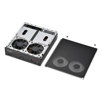 6. Shuttle Slim PC DH810 PC Size 1.35L Black LGA 1851 (Socket V1)