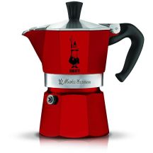 BIALETTI 3-cup coffee maker Moka Express 5466 red