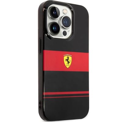 4. Ferrari FEHMP14LUCOK iPhone 14 Pro 6.1" black/black hardcase IMD Combi Magsafe