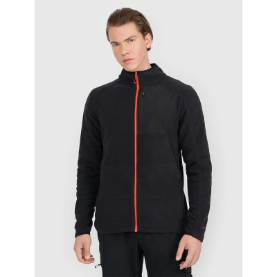 Polartec regular men's fleece with stand-up collar 4F 4FWAW25TFLEM333-020S
