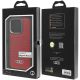 7. Audi Synthetic Leather case with MagSafe for iPhone 15 Pro - red