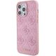 2. Guess GUHCP15XP4EPMP iPhone 15 Pro Max 6.7" pink/pink hardcase Leather 4G Stamped