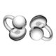 8. Huawei FreeClip 2 S Headset Wireless Open-Ear Bluetooth Calls/Music Silver