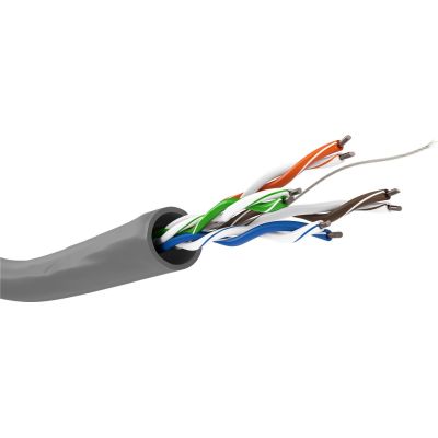 2. Goobay 95410 Network Cable Gray 305m Cat5e U/UTP (UTP)