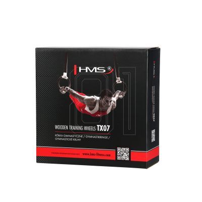 31. Wooden gymnastic rings with the HMS TX07 measure