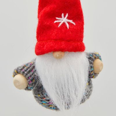 9. RED LEPHOBE BAUBLE PENDANT 11CM