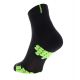 2. Inov-8 TrailFly Sock Mid. Black and green. Two-pack.
