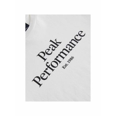 4. T-Shirt Peak Performance Jr Original Tee white