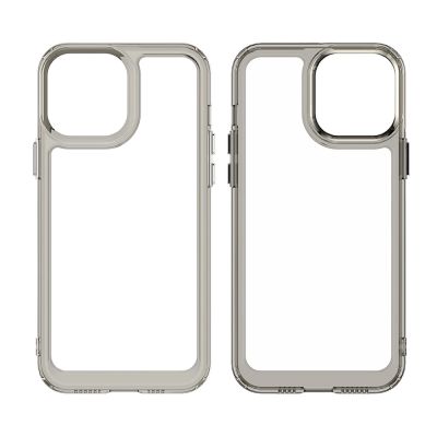 9. Outer Space Case Case for iPhone 12 Pro Max Hard Cover with Gel Frame Red
