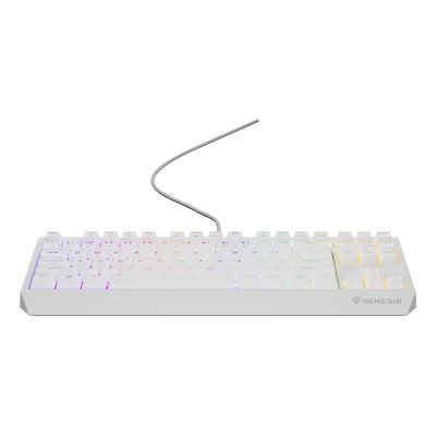 6. GENESIS Thor 230 TKL Gaming Keyboard USB QWERTY US English White