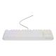6. GENESIS Thor 230 TKL Gaming Keyboard USB QWERTY US English White