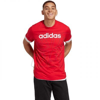 8. adidas Essentials Single Jersey Linear Embroidered Logo M IC9278