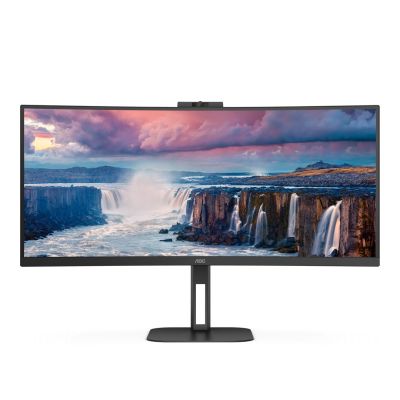 3. AOC V5 CU34V5CW/BK LED display 86.4 cm (34") 3440 x 1440 px Wide Quad HD Black