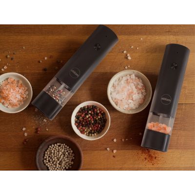 11. ELDOM ZMP5 ELECTRIC SALT AND PEPPER GRINDER SET, RECHARGEABLE, USB