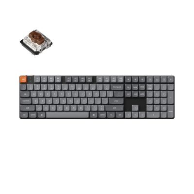 2. Keychron K5 Max Keyboard Universal USB + RF Wireless + Bluetooth Black, Gray