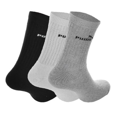 Puma long socks 3 colors 3 pairs 7308 325