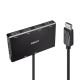 2. Lindy 38431 DisplayPort Hubs and Concentrators Black