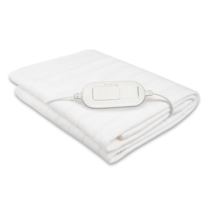 4. ESPERANZA ELECTRIC BLANKET SATIN WHITE EHB002