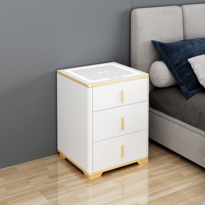 8. Extralink LOCKSTAR ELECTRONIC SAFE, BEDSIDE TABLE WITH WIRELESS CHARGING